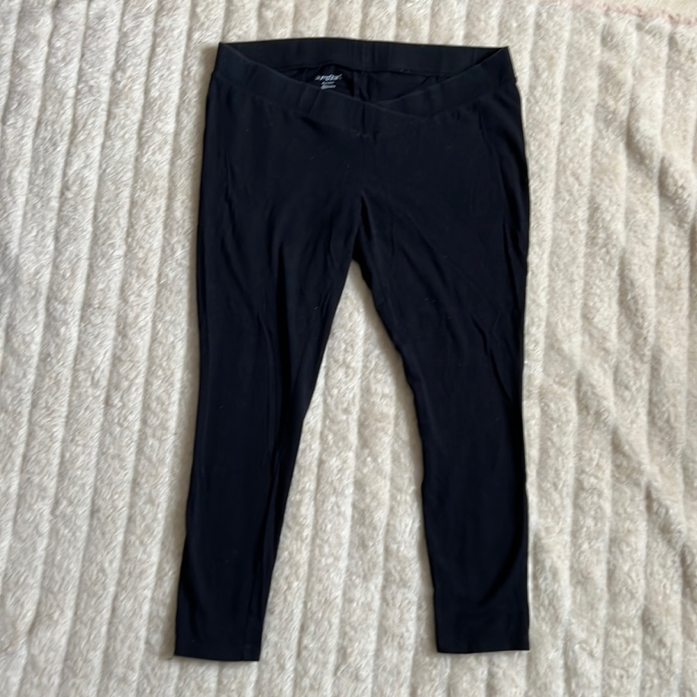 Maternity Black Leggings XL